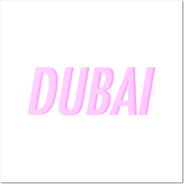 Dubai 80s Retro Wall Art by lukassfr